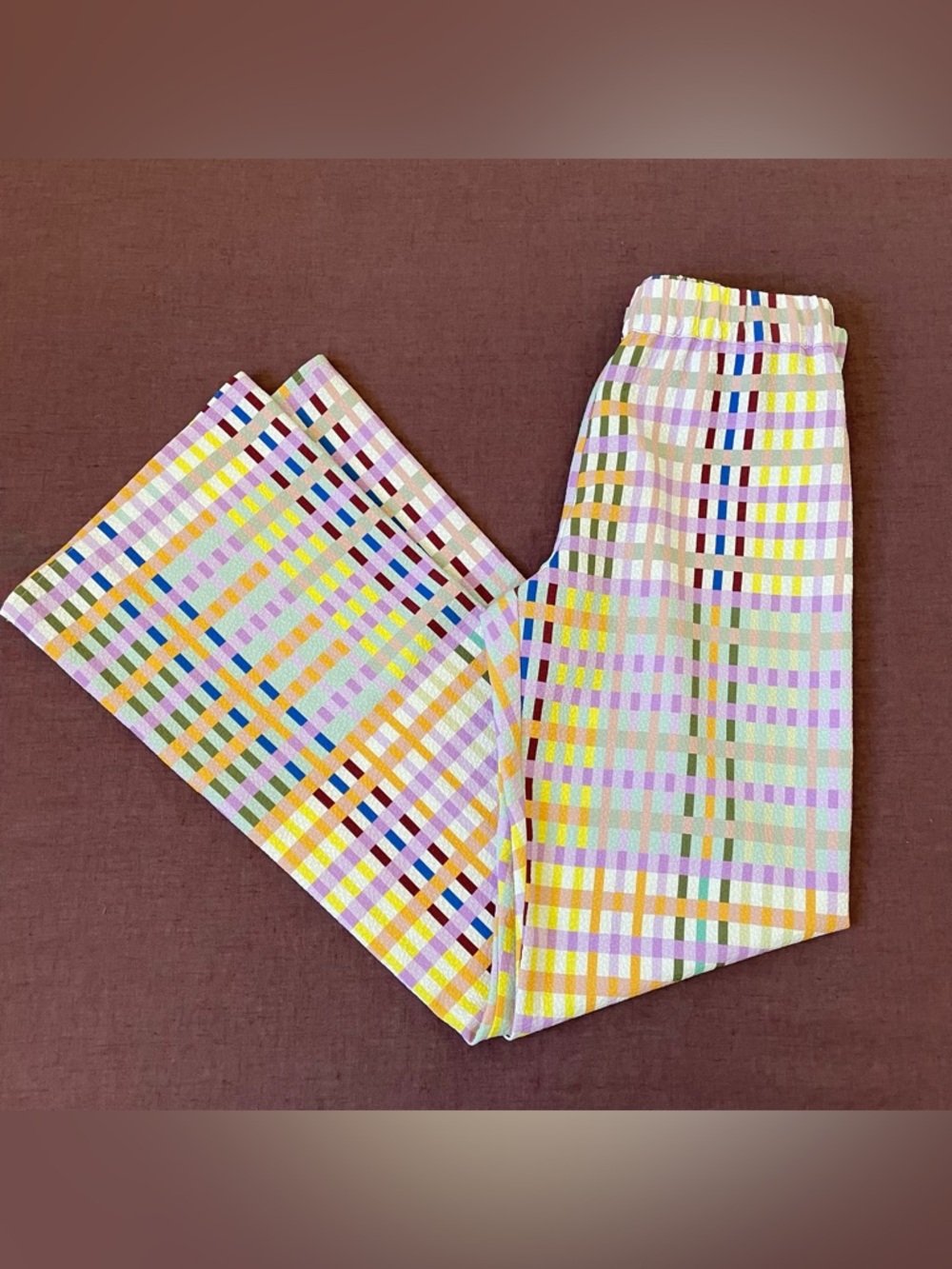 Stine Goya Marc Micro Check Pants – size S - Picture 4 of 6